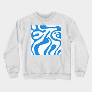 Blue Berry Swirl Crewneck Sweatshirt